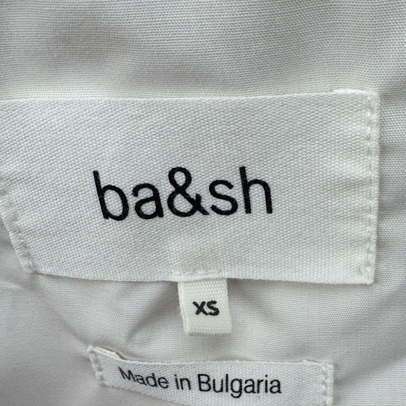 ba&sh Ivory Branded Top with Subtle Logo - Picture 3 of 4